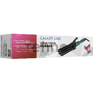 Мульти-Стайлер Galaxy Line GL 4668 80Вт макс.темп.:210 серый/черный
