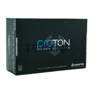 Блок питания  Chieftec 1000W Retail BDF-1000C [Proton] МОДУЛЬНЫЙ, ATX v.2.3/EPSx2, 80+BRONZE >85%,  A.PFC, 6x PCI-E (6+2-Pin), 9x SATA, 3x MOLEX, Fan