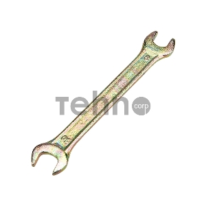 Ключ гаечный рожковый REXANT 8х10 мм, желтый цинк