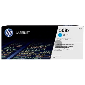 Тонер Картридж HP 508X CF361X голубой для HP CLJ M552/M553 (9500стр.)