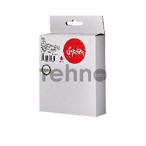 Струйный картридж Sakura C4837A (№11 Magenta) для HP, пурпурный, 29 мл., 2000 к.
