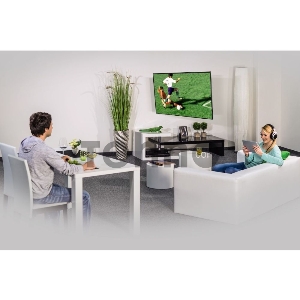 Кронштейн для телевизора Hama H-118665 черный 10-48 макс.25кг настенный фиксированный