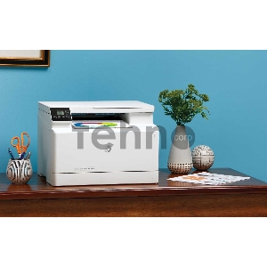 МФУ HP Color LaserJet Pro MFP M182n (7KW54A), принтер/сканер/копир, (А4, чб./цвет 16стр/мин., USB B, LAN)