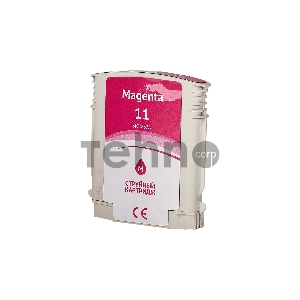 Струйный картридж Sakura C4837A (№11 Magenta) для HP, пурпурный, 29 мл., 2000 к.
