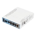 Сетевое оборудование MikroTik RB962UiGS-5HacT2HnT Роутер 2.4+5ГГц, 802.11a/b/g/n/ac, 5x Ethernet 1G, 1x SFP, фото 1