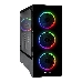 Корпус Miditower ExeGate i3 MAX-PPH600 (eATX, БП 600PPH 80+Bronze 12см, 2*USB+1*USB3.0, HD аудио, черный, 4 вент. 12см с RGB подсветкой, контроллер + ПДУ, ARGB MB кабель, пылевые фильтры, передняя и боковая панели - закаленное стекло), фото 2