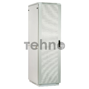 Шкаф телекоммуникационный напольный 42U (800x1000) дверь перфорированная (3 места), [ ШТК-М-42.8.10-4ААА ]
