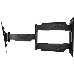 Кронштейн для телевизора Hama H-118665 черный 10"-48" макс.25кг настенный фиксированный, фото 1