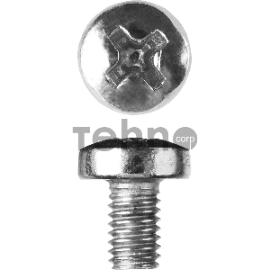 Винт DIN 7985, M5 x 8 мм, 5 кг, кл. пр. 4.8, оцинкованный, ЗУБР