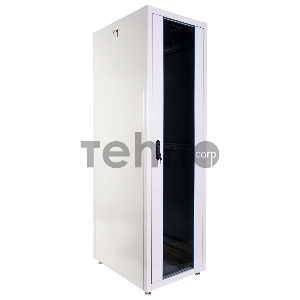 Шкаф телекоммуникационный напольный ЭКОНОМ 48U (600 × 800) дверь стекло, дверь металл