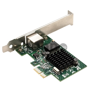 Сетевой адаптер ExeGate EXE-BCM5721 (PCI-E x1, порт 1xRJ45, 10/100/1000Mbps, Gigabit Chipset Broadcom BCM5721)