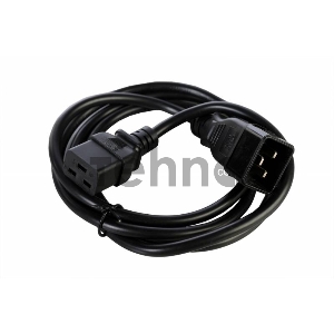 Шнур питания ЦМО с заземлением IEC 60320 C19/IEC 60320 C20, 16А/250В (3x1,5), длина 3 м. (R-16-Cord-C19-C20-3) Шнур питания ЦМО с заземлением IEC 60320 C19/IEC 60320 C20, 16А/250В (3x1,5), длина 3 м. (R-16-Cord-C19-C20-3)