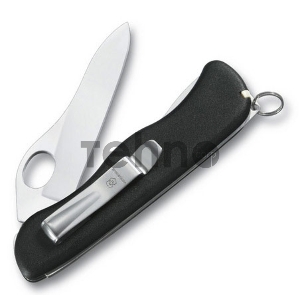 Нож перочинный Victorinox Sentinel One Hand (0.8416.M3) 111мм 5функций черный карт.коробка Нож перочинный Victorinox Sentinel One Hand (0.8416.M3) 111мм 5функций черный карт.коробка