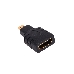 Переходник Gembird Переходник HDMI-microHDMI  19F/19M, золотые разъемы, пакет A-HDMI-FD, фото 2