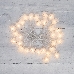 Гирлянда светодиодная «Шишки»  5 м, 30 LED, прозрачный ПВХ с контроллером, цвет свечения теплый белый NEON-NIGHT, фото 1