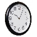 Часы настенные аналоговые Бюрократ WallC-R78P D29см черный, фото 3