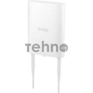 Гибридная уличная точка доступа Zyxel NebulaFlex NWA55AXE, 802.11a/b/g/n/ac/ax (2,4 и 5 ГГц), внешние антенны 2x2 (в комплекте), до 575+1200 Мбит/с, 1xLAN GE, защита от 4G/5G, без поддержки Captive po