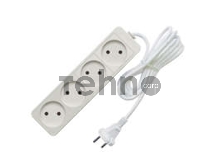 Удлинитель 4х3м без заземл. 10А IP20 2.2кВт Союз 481S-1403