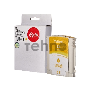 Струйный картридж Sakura C4838A (№11 Yellow) для HP, желтый, 29 мл., 2550 к.