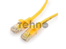 Патч-корд UTP Cablexpert PP12-30M/Y кат.5e, 30м, литой, многожильный (жёлтый)