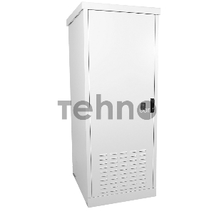 Шкаф уличный всепогодный напольный 18U (Ш700хГ900), две двери металлические