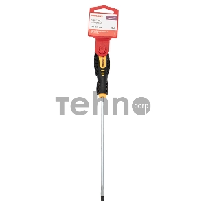 Отвертка шлицевая SL 4х150 мм, двухкомпонентная рукоятка REXANT