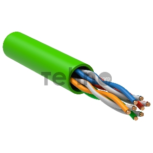 Кабель связи витая пара U/UTP, кат.5E, 4 пары 24AWG solid, 305м, LSZH, зеленый Кабель связи витая пара U/UTP, кат.5E, 4 пары 24AWG solid, 305м, LSZH, зеленый Кабель связи витая пара U/UTP, кат.5E, 4 пары 24AWG solid, 305м, LSZH, зеленый Кабель связи витая пара U/UTP, кат.5E, 4 пары 24AWG solid, 305м, LSZH, зеленый