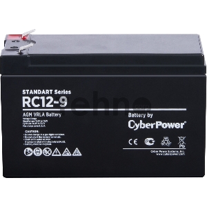 Батарея SS CyberPower RC 12-9 / 12 В 9 Ач Battery CyberPower Standart series RC 12-9 / 12V 9 Ah
