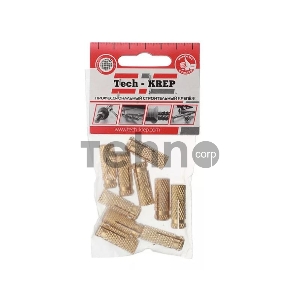 Анкер забиваемый латунный М6 (уп.10шт) пакет Tech-Krep 106744