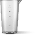 Погружной блендер Philips HR2543/90, 700Вт, 1 скорость, турбо режим, стакан для взбивания, венчик, измельчитель, цвет черный, фото 4