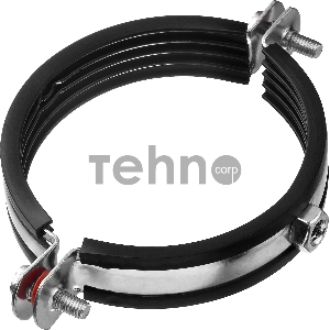 Хомут трубный с гайкой, 3