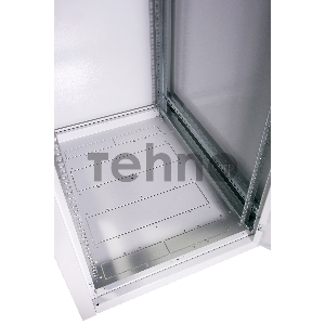 Шкаф телекоммуникационный напольный ЭКОНОМ 48U (600 × 800) дверь стекло, дверь металл