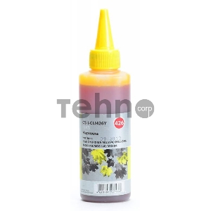 Чернила Cactus CS-I-CLI426Y желтый (100мл) Canon PIXMA MG5140/5240/6140/8140; MX884