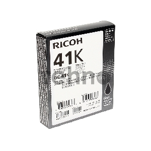 Картридж гелевый Ricoh GC 41K (2.5К) черный Aficio Aficio 3110DN/ 3110DNw/3100SNw/3110SFNw