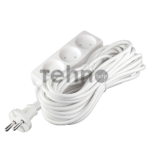 Удлинитель 3х10м без заземл. 10А IP20 2.2кВт Союз 481S-1310