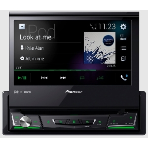 Автомагнитола CD DVD Pioneer AVH-A7250BT 1DIN 4x50Вт