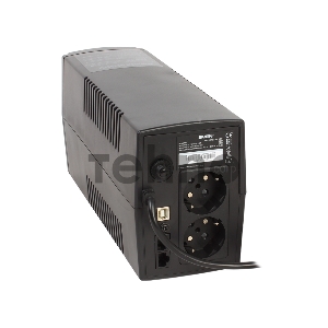 Источник бесперебойного питания SVEN Pro 650 650VA/390W LCD, USB, RJ-45 (2 EURO)