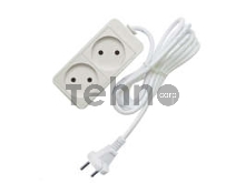 Удлинитель 2х7м без заземл. 10А IP20 2.2кВт Союз 481S-1207