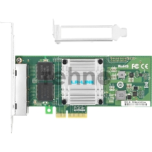 Сетевой адаптер LR-LINK PCIE 1GB 4PORT LRES2025PT