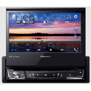 Автомагнитола CD DVD Pioneer AVH-A7250BT 1DIN 4x50Вт