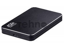 Внешний корпус для HDD AgeStar 31UB2A18 SATA алюминий черный 2.5