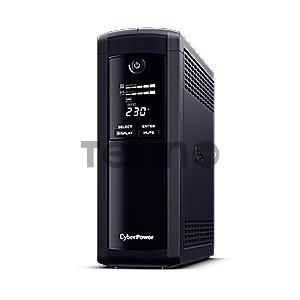Источник бесперебойного питания UPS CyberPower VP1600EILCD Line-Interactive 1600VA/960W USB/RS-232/RJ11/45  (4 + 4 IEC С13)