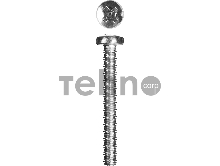 Винт DIN 7985, M5 x 50 мм, 5 кг, кл. пр. 4.8, оцинкованный, ЗУБР