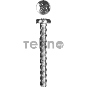 Винт DIN 7985, M5 x 50 мм, 5 кг, кл. пр. 4.8, оцинкованный, ЗУБР