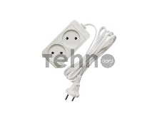 Удлинитель 2х3м без заземл. 10А IP20 2.2кВт Союз 481S-1203