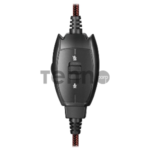 Гарнитура накладные Sven AP-G333MV 2.2м черный/красный проводные оголовье