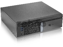 Корпус с блоком питания 300Вт. Foxline FL-1001 mATX case, black, w/PSU TFX 300W, w/2xUSB2.0+2xUSB3.0, w/1xcombo audio, w/pwr cord, w/ 8cm FAN