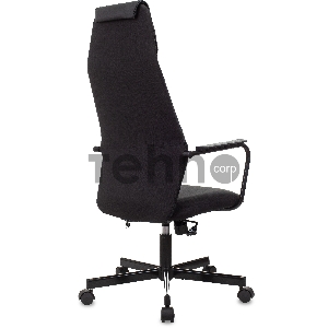 Кресло игровое Zombie ONE черный/карбон текстиль/эко.кожа с подголов. крестов. металл