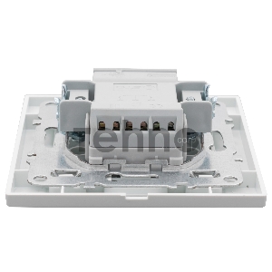 Выключатель 2-клавишный СП,10А, белый EKF Basic Минск