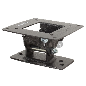 Кронштейн Kromax OPTIMA-102 black, 10-28, max 25 кг, настенный, VESA 100x100 мм